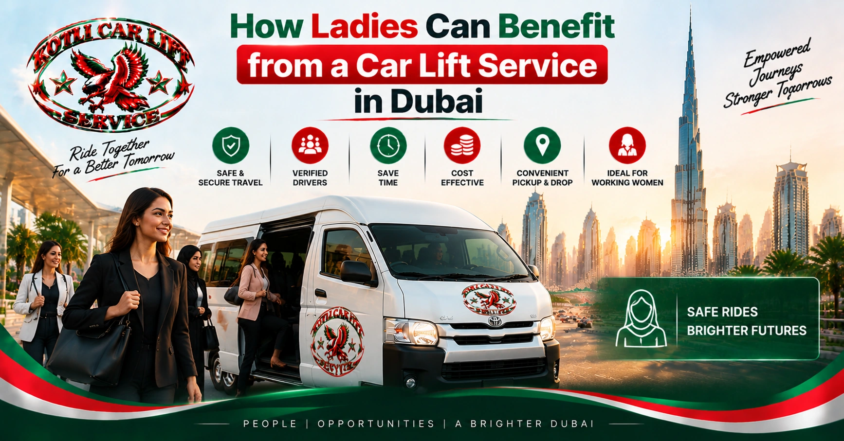 How Ladies Can Benefit from a Car Lift Service in Dubai