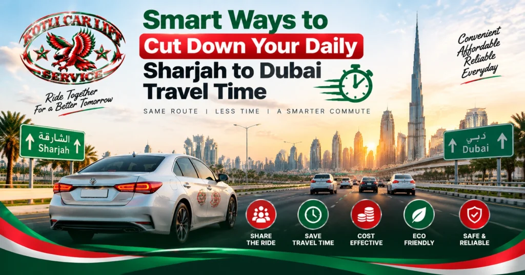Smart Ways to Cut Down Your Daily Sharjah to Dubai Travel Time